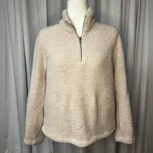 Altar'd State Cream Sherpa Jacket